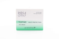 Rosa Graf T-Time cream spread on skin demonstrates smooth application and hydration