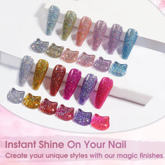 ROSALIND Long-lasting chip-resistant finish for durable nails.