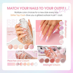 ROSALIND matte top coat bottle provides modern matte flair and durable wear
