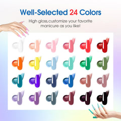 The ROSALIND mini UV lamp enables quick, even curing for gel nails.