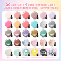 ROSALIND pastel jelly color bottles for soft day-to-day looks