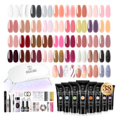 ROSALIND poly gel kit with 38 colors for at‑home salon‑quality nails