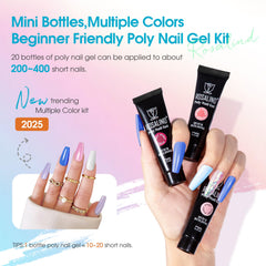 ROSALIND slip solution 30ml close-up enables smooth gel application.