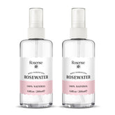 Rosense rosewater toner bottle, pure formula for refreshing skin