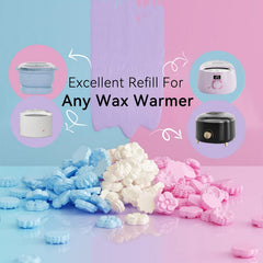 Rosepil face and bikini-friendly wax beads for sensitive areas