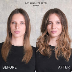 Rossano Ferretti Grandioso leave-in formula leaves no residue while boosting shine