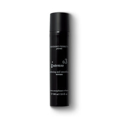 Rossano Ferretti Intenso Serum bottle with pump ready for smoothing and hydration.