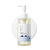 ROUND LAB 1025 Dokdo Cleansing Oil bottle for makeup removal and gentle cleansing.