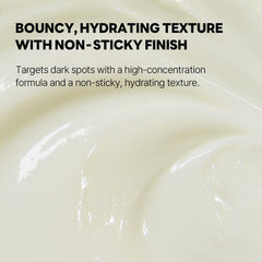 Cream application on skin demonstrates quick absorption and hydration