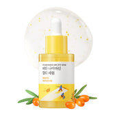 Round Lab Vita Niacinamide Serum bottle with fast-absorbing, lightweight texture for hydration.