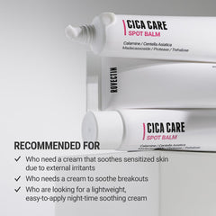 ROVECTIN Cica Care Face Balm Madecassoside depth support for skin repair