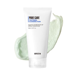 ROVECTIN Pore Tightening Foam bottle with green papaya for refined pores
