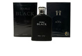 Royal Fragrance Double Black bottle front view for daily elegance.