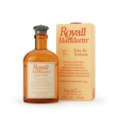 Royall Mandarin bottle showing tropical citrus freshness for everyday wear.