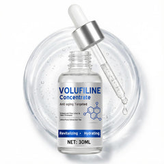 RSQQAV Volufiline Serum bottle close-up for hydration