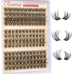 Ruairie lash clusters wispy 10-16mm for a feathered natural day look