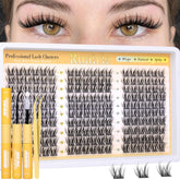 Ruairie Manga Lash Clusters Kit packaging highlights premium setup for quick first use