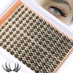 Ruairie Manga Lash Clusters close up showing spiky design for brighter eyes