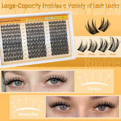 Ruairie Natural Lightweight Lashes deliver a weightless feel with a natural look.