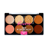 Ruby Kisses 3D Face Creator bottle pour shows silky texture for easy application.