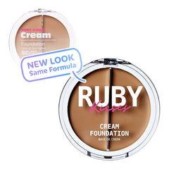 Ruby Kisses 3D Face Creator cream swatch on skin for smooth blendability.