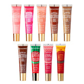 Ruby Kisses Broadway Vita-Lip Gloss pink tube provides long-lasting hydration for daily shine