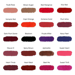 Ruby Kisses Berry Bossy lipstick packaging highlighting premium quality