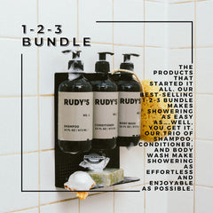 Rudy's No. 3 exfoliation action reveals smoother skin texture