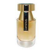 Rue Broca Luminus bottle front view highlights a luminous, elegant design.