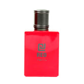 Rue 21 CJ Red bottle pour showcases bold, spicy notes for confident evenings.