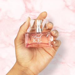Rue 21 Pink Ice packaging and label, gift-ready presentation