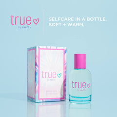 Rue 21 True Eau De Parfum spray application with soft mist.