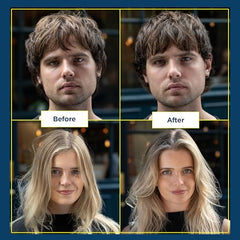 Ruffians Beach Salt Spray applied to damp hair for natural texture.