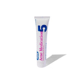 Rugby Benzoyl Peroxide Gel 5% bottle with greaseless vanishing formula for discreet use.
