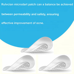 Rulvcian large crescent patch 16-count fits curved areas for deep spots.