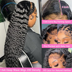 Rumdiku glueless lace front wig with bleached knots for easy, secure wear.
