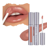 Runway Rogue Classic Lip Gloss Supermodel application swatch with hydrating shine
