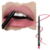 Runway Rogue Designer Lip Liner pencil close-up for crisp lip edge definition.