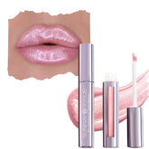Runway Rogue LuxGloss Catwalk pastel-pink gloss delivers radiant shimmer with comfortable wear.