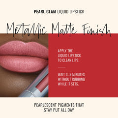 Starlet lip swatch demonstrating long-wear color that lasts through sipping.