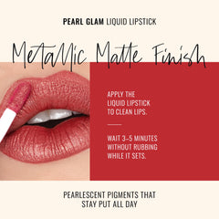 Runway Rogue Pearl Glam tube closeup highlights luxe packaging.