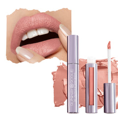 Runway Rogue Silk Glam Paparazzi bottle shows frosted peachy-nude color for all-day wear.
