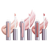 Runway Rogue LuxGloss Photo Filter on lips for a rich, shimmery finish