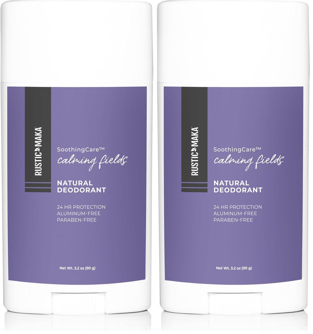 Rustic MAKA Calming Fields deodorant stick for daily freshness