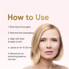 Ruzzut easy-application face mask provides convenient at-home spa treatment