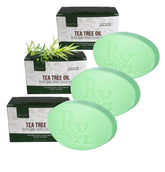 RX Body Care Tea Tree Oil Soap Bar for face and body with refreshing cleansing.