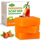 RYH Persimmon soap bar packaging highlights natural deodorizing freshness.