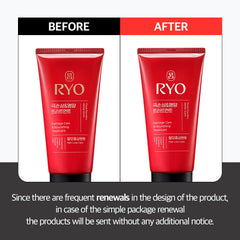 RYO Damage Care caffeine focus close-up indicating scalp care potential.