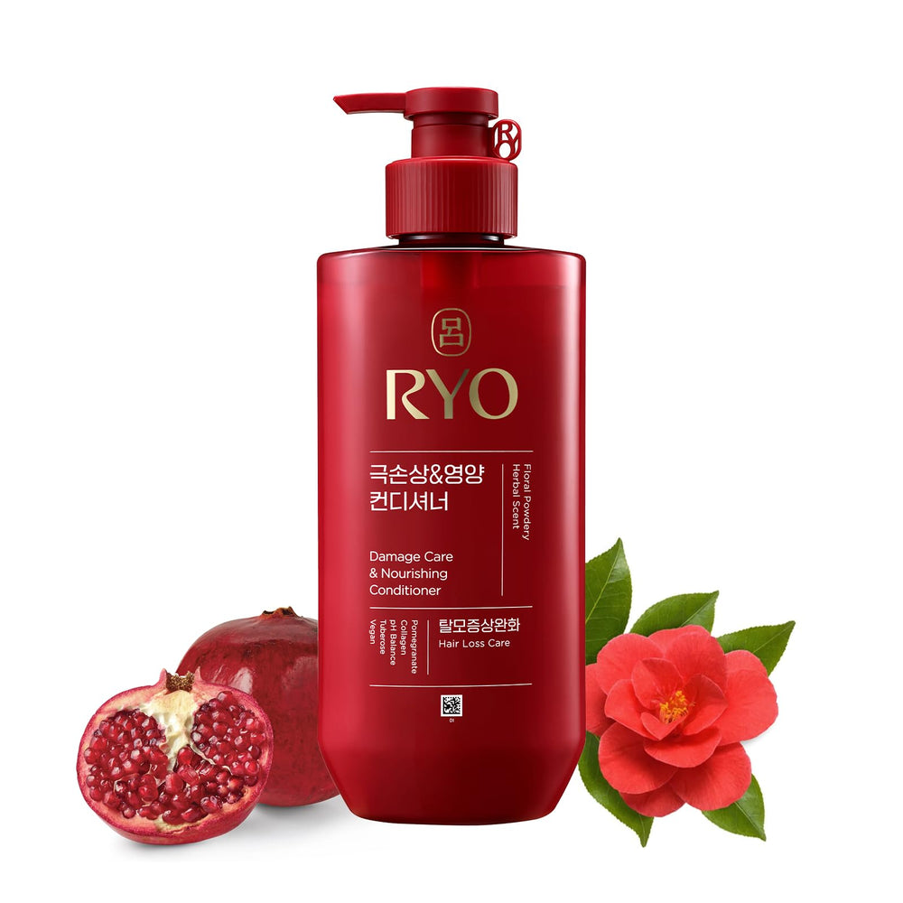 Ryo Damage Care Conditioner bottle highlights repair-focused formula for damaged hair.