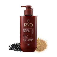 RYO Strengthen & Volume Conditioner bottle front view highlighting premium packaging for anti-loss care
